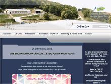 Tablet Screenshot of centreequestreleshautsdeblond.com